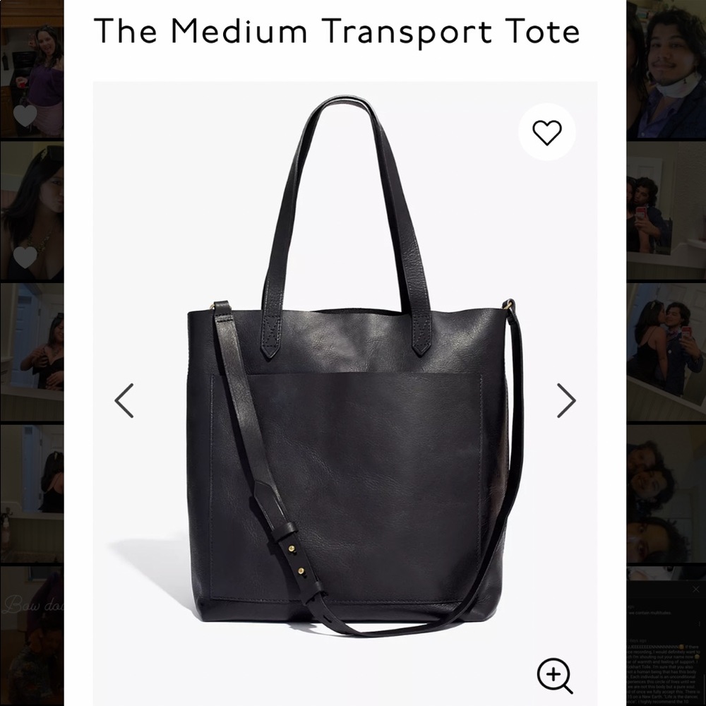 Madewell medium transport tote